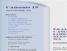 Tablet Screenshot of camanio19.org